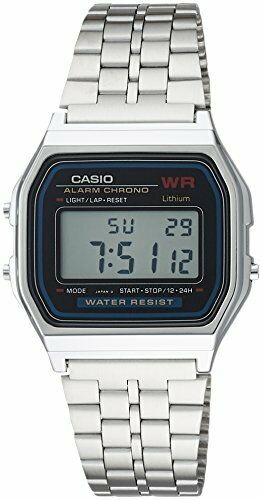 Casio A159wa-n1df Watch Men's Silver Digital In Box - Japan Figure