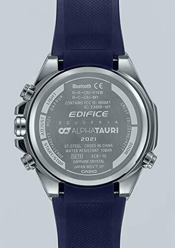Casio Edifice Uhr Ecb-10at-1ajr Herren Schwarz Scuderia Alphatauri Limited Edition