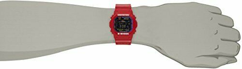 Casio G-Shock G-Lide Gwx-5600c-4jf Gezeitendiagramm &amp; Monddaten Herrenuhr Rot