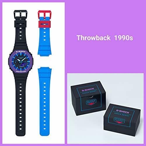 Casio G-shock Ga-2100ths-1ajr Throwback 1990s Men's Watch 2019