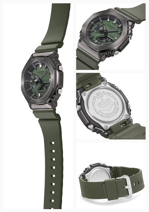 Casio G-Shock GM-2100B-3Ajf Green Men's Metal Covered Watch
