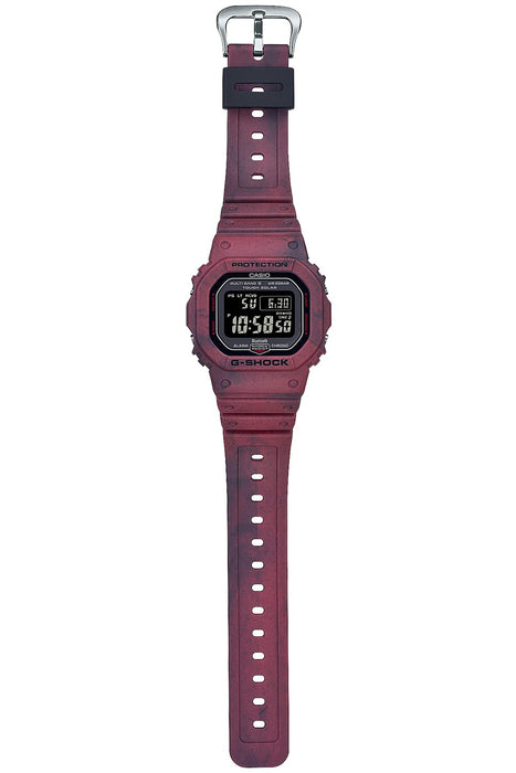Casio G-Shock Men's Red Solar Bluetooth Watch - Land Series GW-B5600SL-4JF Domestic Genuine