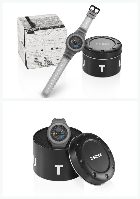 Casio G-Shock GA-2100FT-8AJR Men's Black Watch Authentic Domestic G-Shock Futur Collaboration Model