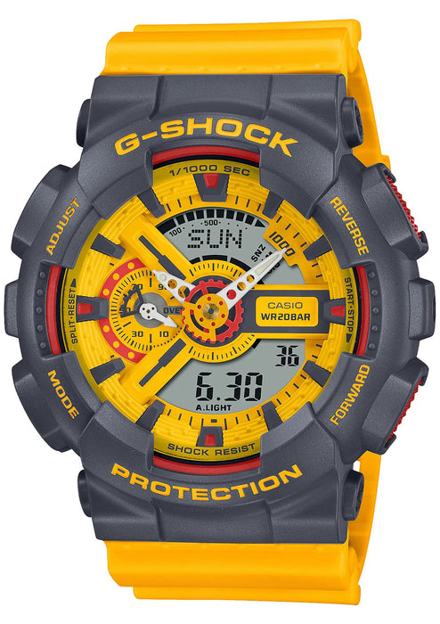 Casio G-Shock Men's Yellow Watch GA-110Y-9AJF - Authentic Domestic Product