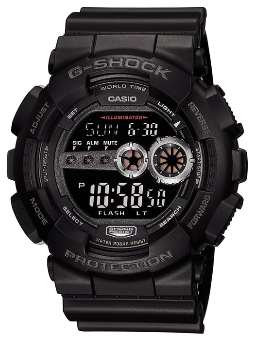 Casio G-Shock GD-100-1BJF Men's Black Watch Genuine Domestic Product