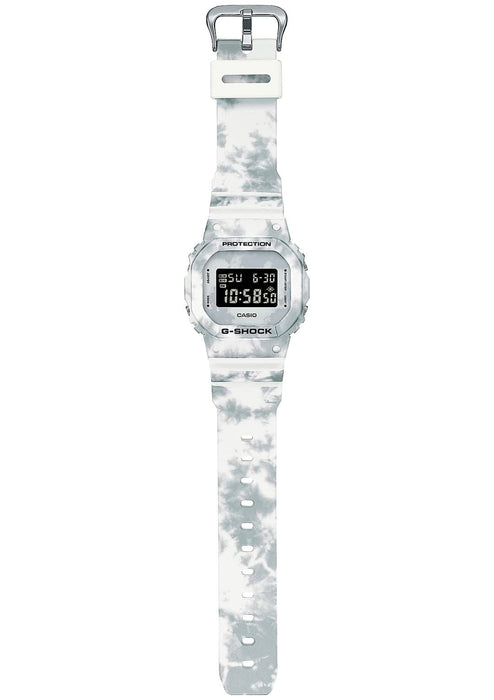 Casio G-Shock Men's White Watch DW-5600GC-7JF Domestic Genuine Grunge Snow Camouflage