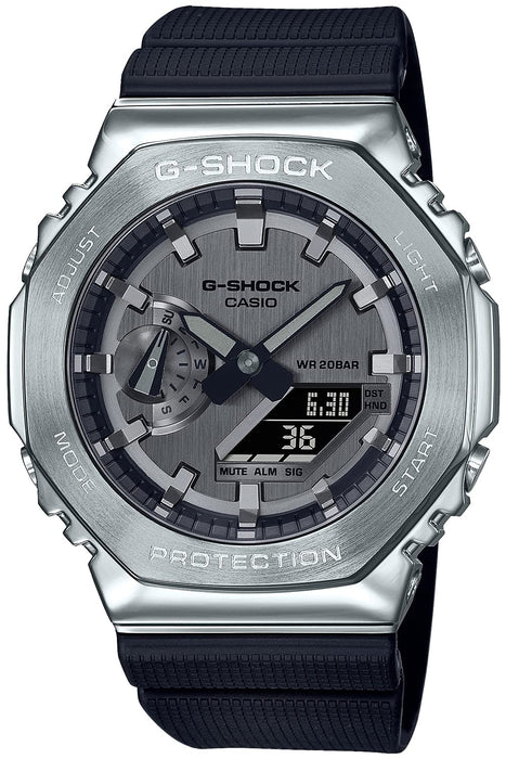 Casio G-Shock GM-2100-1AJF Men's Black Watch Metal Covered Domestic Genuine Product