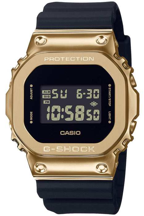 Casio G-Shock GM-5600G-9JF Men's Metal Covered Watch in Black Domestic Genuine