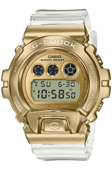 Casio G-Shock GM-6900SG-9JF Men's Clear Metal-Covered Watch - Genuine Domestic Product