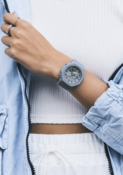 Casio G-Shock Damen-Armbanduhr GMA-S2100BA-2A2JF, mittlere Größe, authentische inländische Uhr