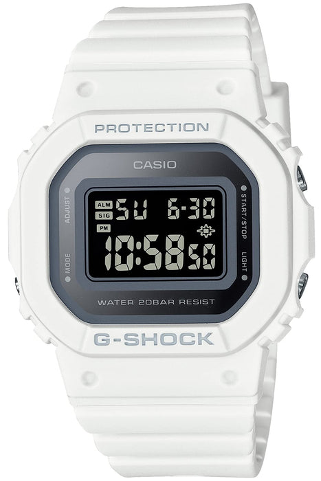 Casio G-Shock Women's White Mid Size Watch Genuine Domestic GMD-S5600-7JF Model