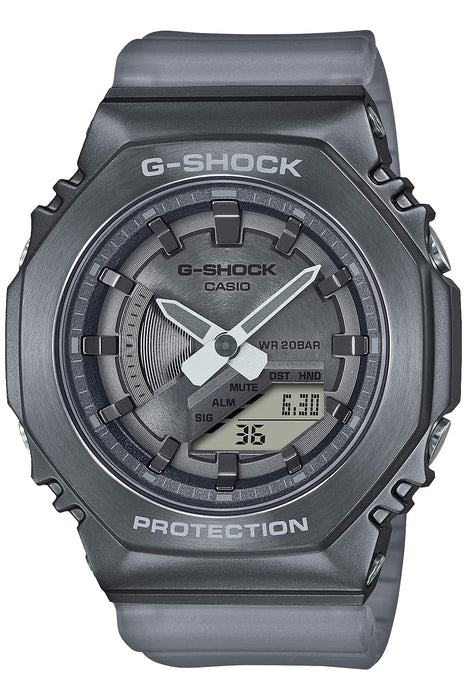 G-Shock Women's Black Watch Mid Size Metal Covered Midnight Fog Series Gm-S2100Mf-1Ajf by Casio
