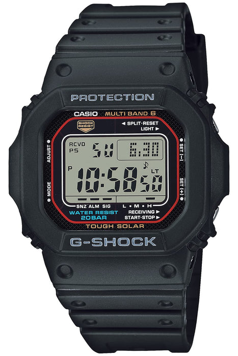 Casio G-Shock Men's Black Watch GW-M5610U-1JF Radio Solar Super Illuminator LED Light