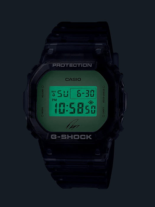 Casio G-Shock Men's Skeleton Black Watch DW-5600RI22-1JR Ryo Ishikawa Signature Model