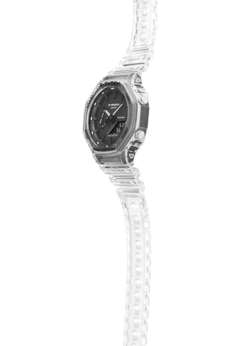 Casio G-Shock Men's Watch Skeleton Series GA-2100SKE-7AJF Clear - Genuine Domestic Product