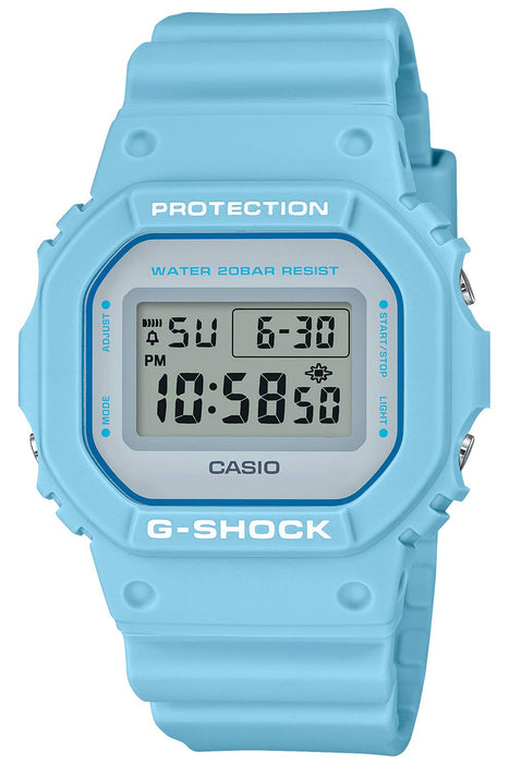 Casio G-Shock Men's Watch DW-5600SC-2JF Blue Domestic Genuine Product Spring Collar