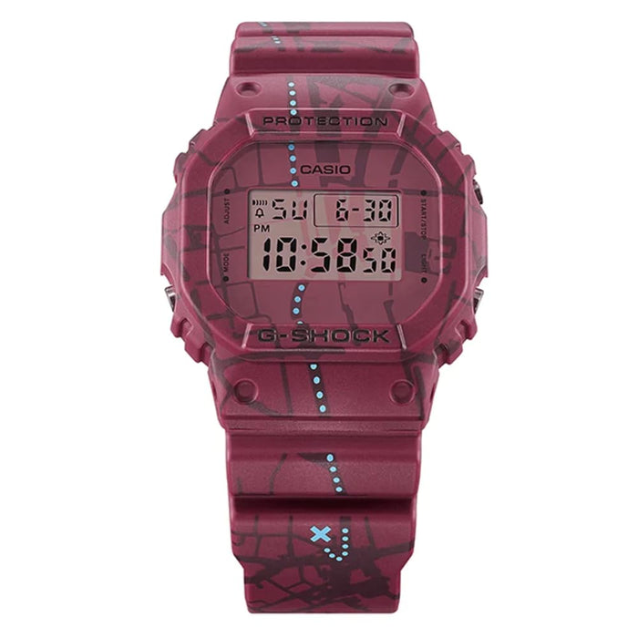 Casio G-Shock Men's Red Watch of Treasure Hunt Series DW-5600SBY-4JR Authentic Domestic Product