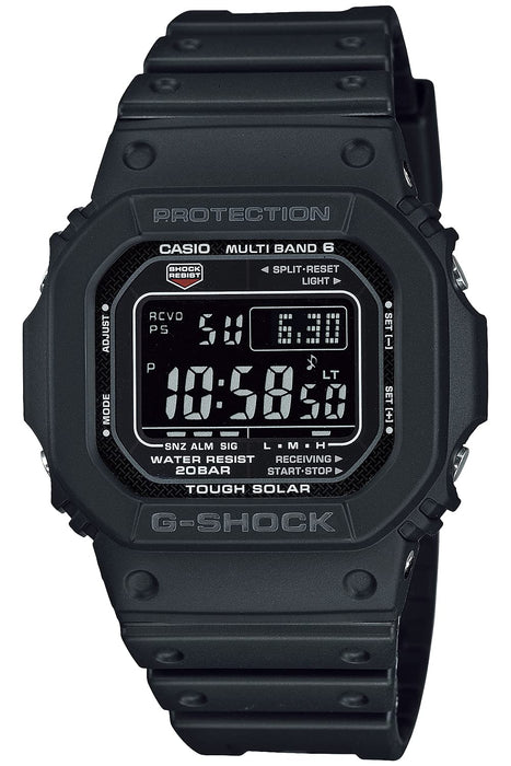 Casio G-Shock GW-M5610U-1BJF Men's Durable Black Watch