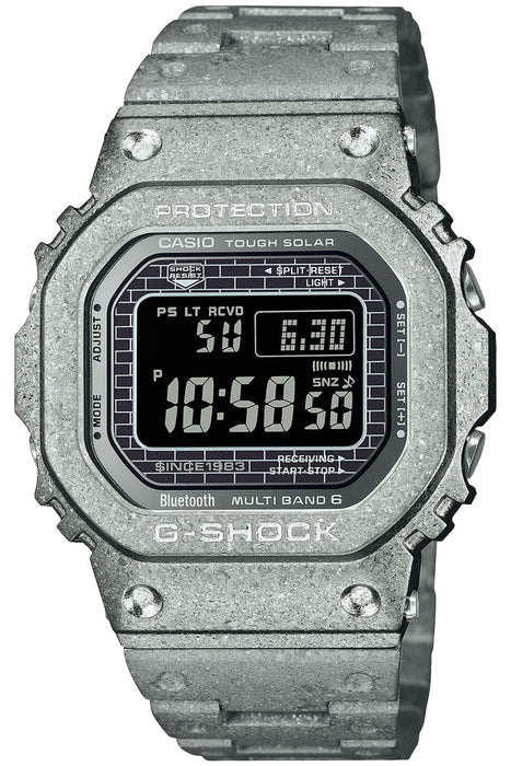 Casio G-Shock 40th Anniversary Edition Silver Watch GMW-B5000PS - Full Metal Radio Solar Bluetooth