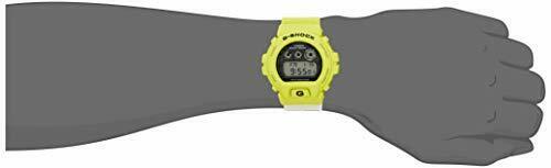 Casio G-shock Dw-6900tga-9jf Men's Watch Lightning Yellow In Box