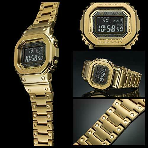 Casio G-shock Watch Gmw-b5000gd-9jf Connected Radio Solar Gold