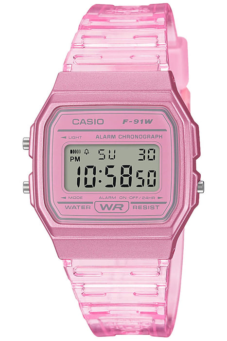 Casio F-91Ws-4Jh Pink Collection Domestic Genuine