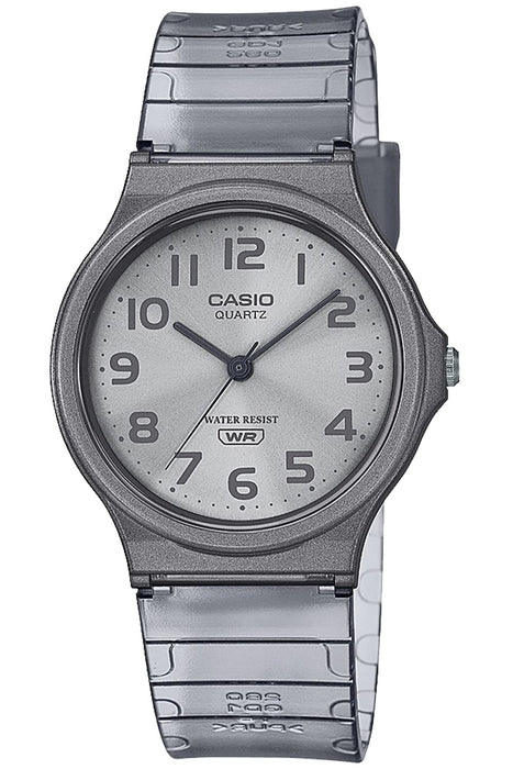 Casio MQ-24S-8BJF Unisex Watch Clear Gray