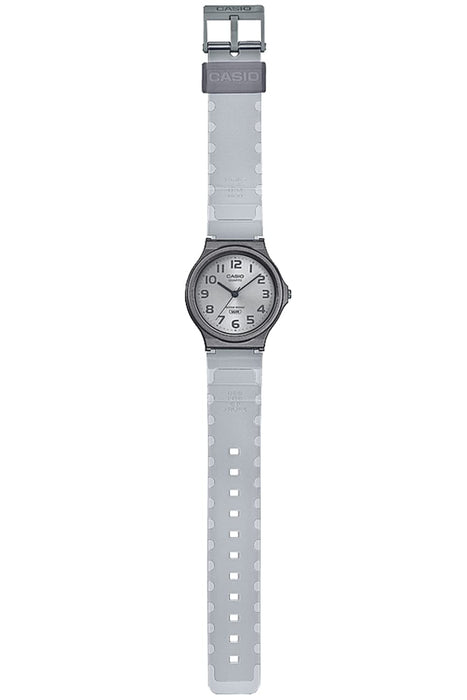 Casio MQ-24S-8BJF Unisex Watch Clear Gray