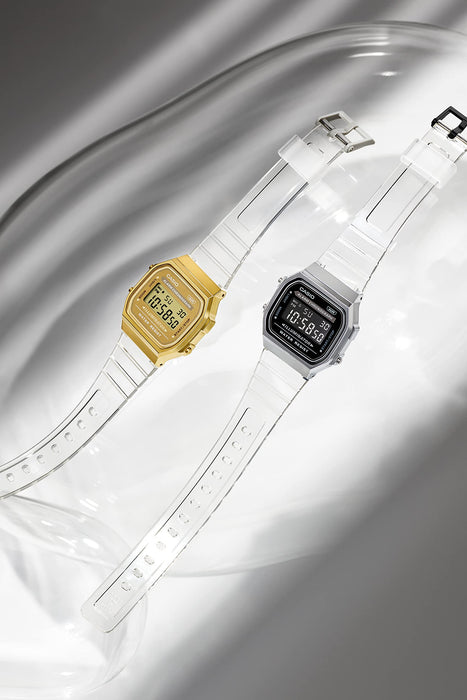 Casio A168Xesg-9Ajf Unisex Skeleton X Gold Watch