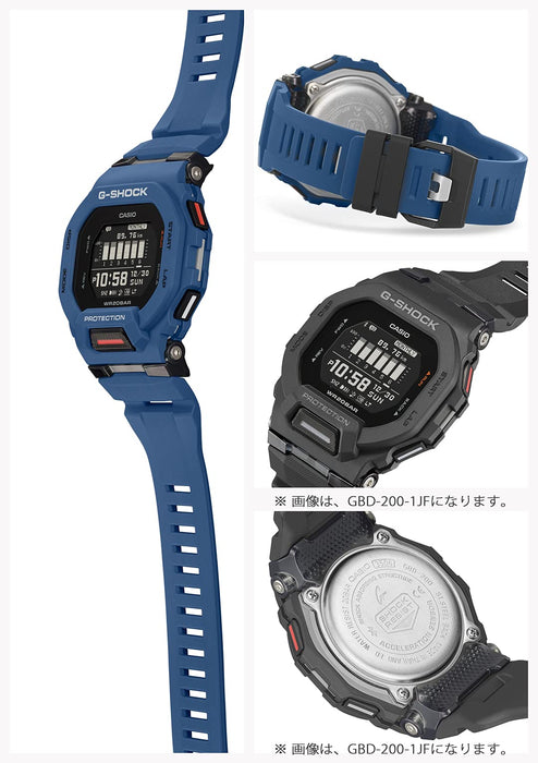 Casio G-Shock GBD-200-2JF Men's Stylish Blue Watch