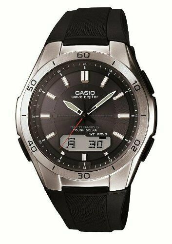 Casio Wave Ceptor Wva-m640-1ajf Multi Band 6 Men's Watch In Box