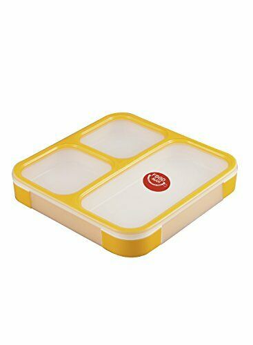 Cb Japan Foodman Thin Lunch Box 800ml Yellow - Japan Figure
