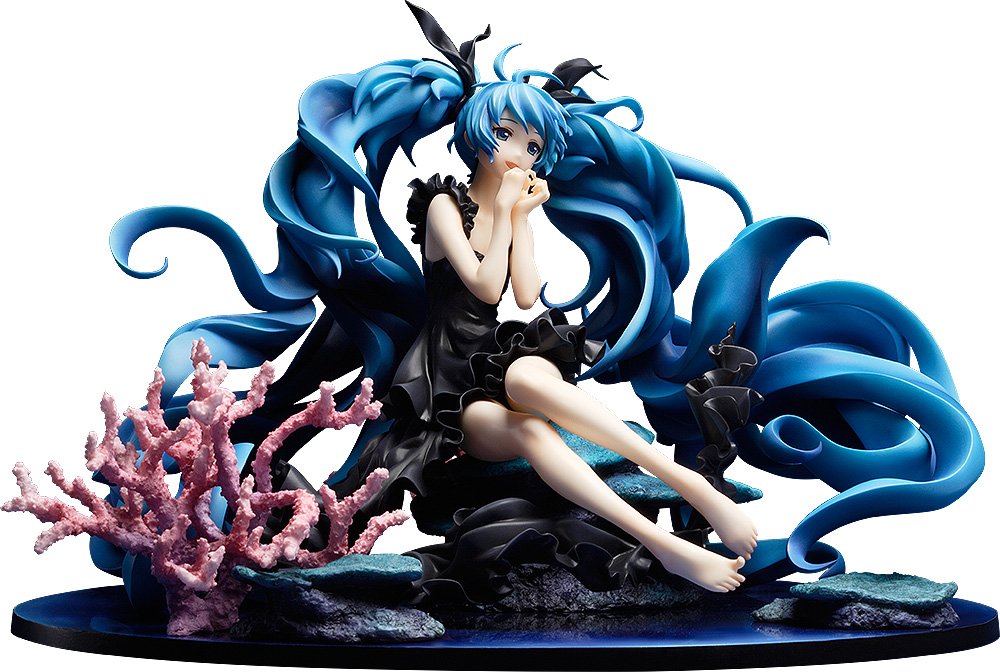 Personnage vocal série 01 Hatsune Miku Hatsune Miku Deep Sea Girl Ver. Figurine finie peinte en PVC à l'échelle 1/8 deuxième revente G94208
