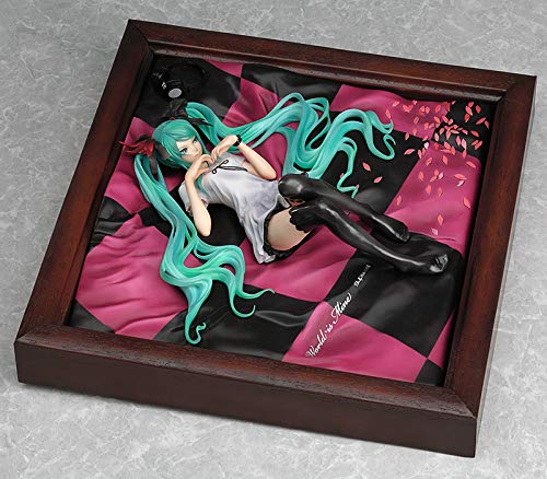 Good Smile Company Supercell Feat Miku Hatsune World Is Mine, brauner Rahmen, japanisches Modellspielzeug