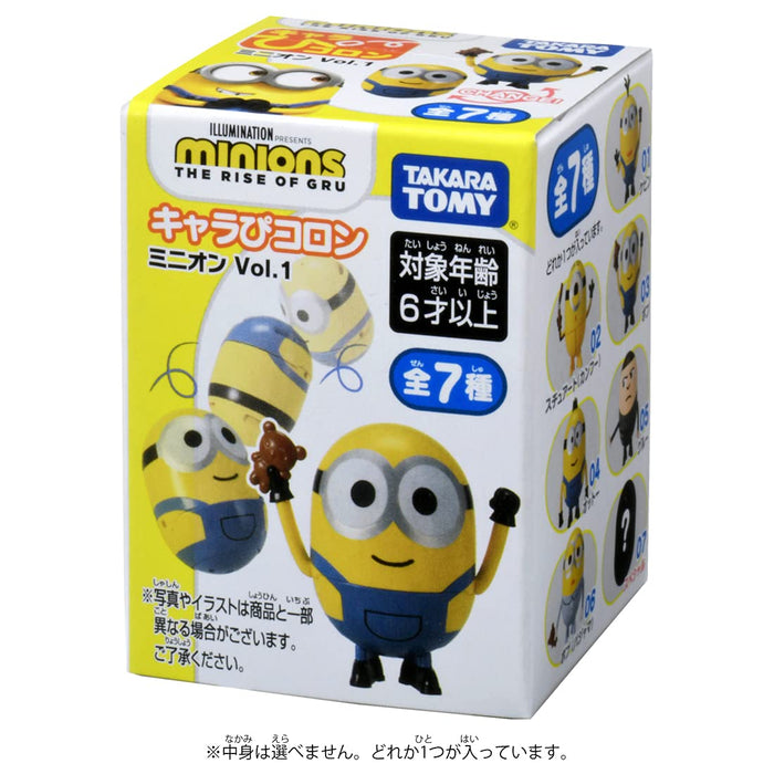 Takara Tomy Charapi Colon Minion Vol.1 Box Minions The Rise of Gru Japanese Toys