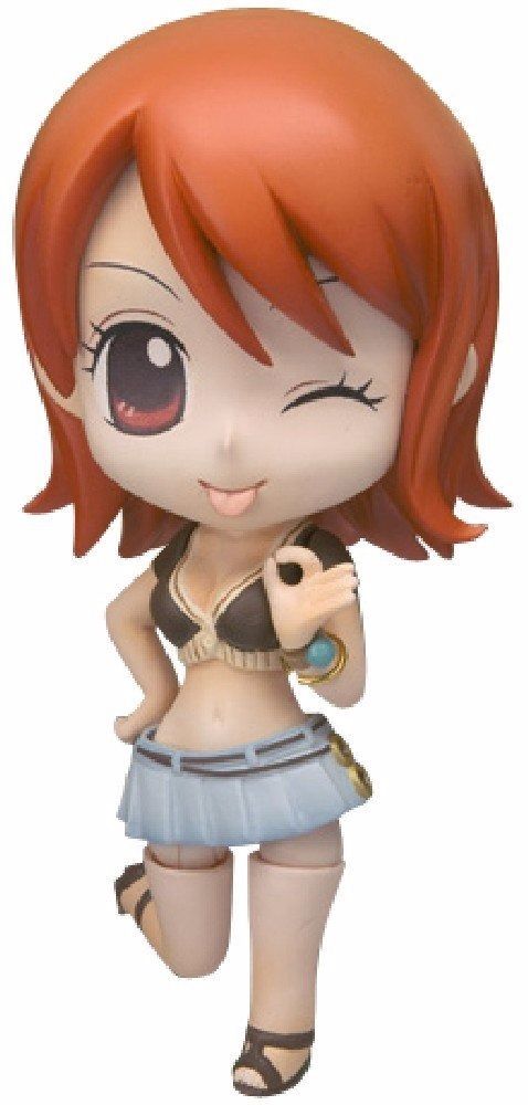 Chibi-arts One Piece Nami Action Figure Bandai Tamashii Nations - Japan Figure