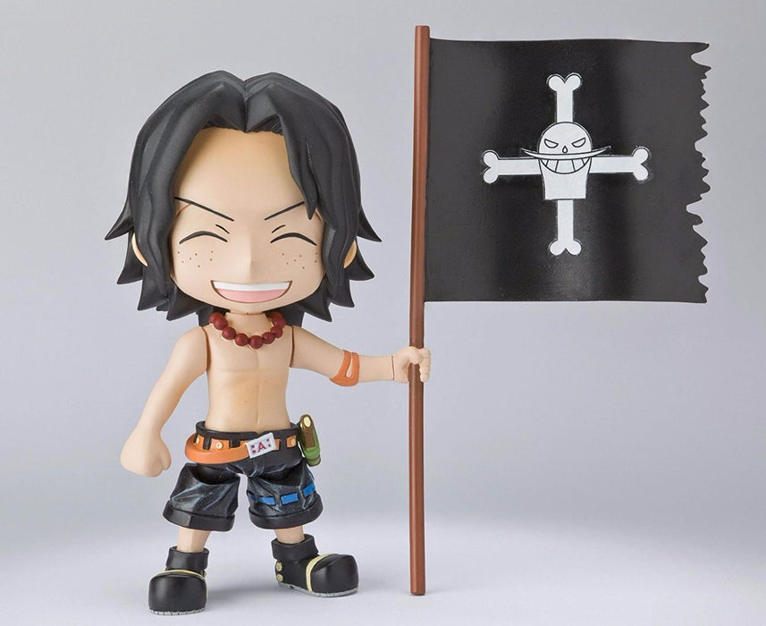 Chibi-arts One Piece Portgas D Ace Action Figure Bandai F/s