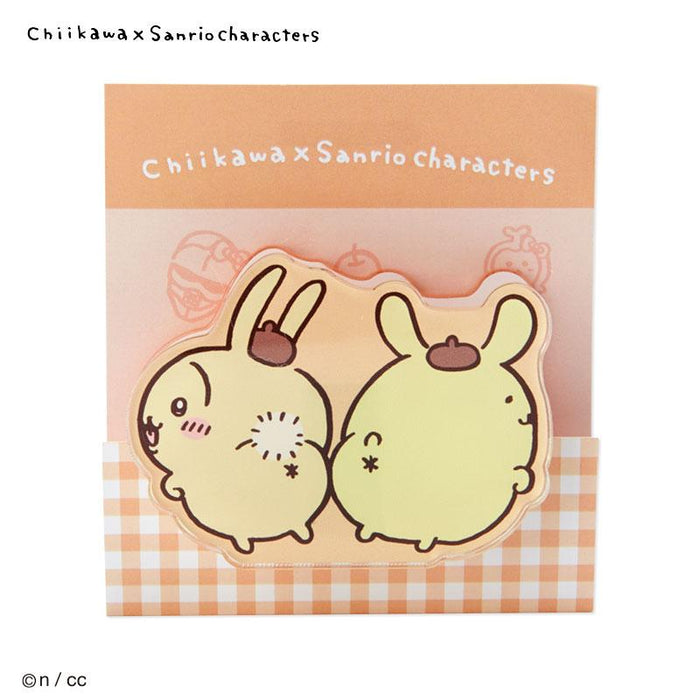 Sanrio  Chiikawa X Pom Pom Purin Acrylic Clip (Rabbit)