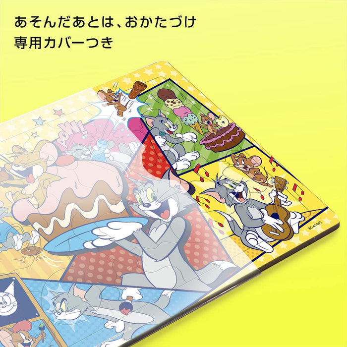 TENYO Bc40-800 Puzzle Tom und Jerry, die immer einen Aufruhr verursachen, 40-teiliges Kinderpuzzle