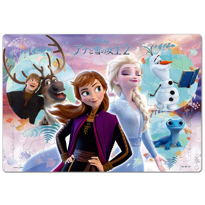 TENYO  Jigsaw Puzzle Disney Frozen 2 One Heart  60 Pieces Child Puzzle