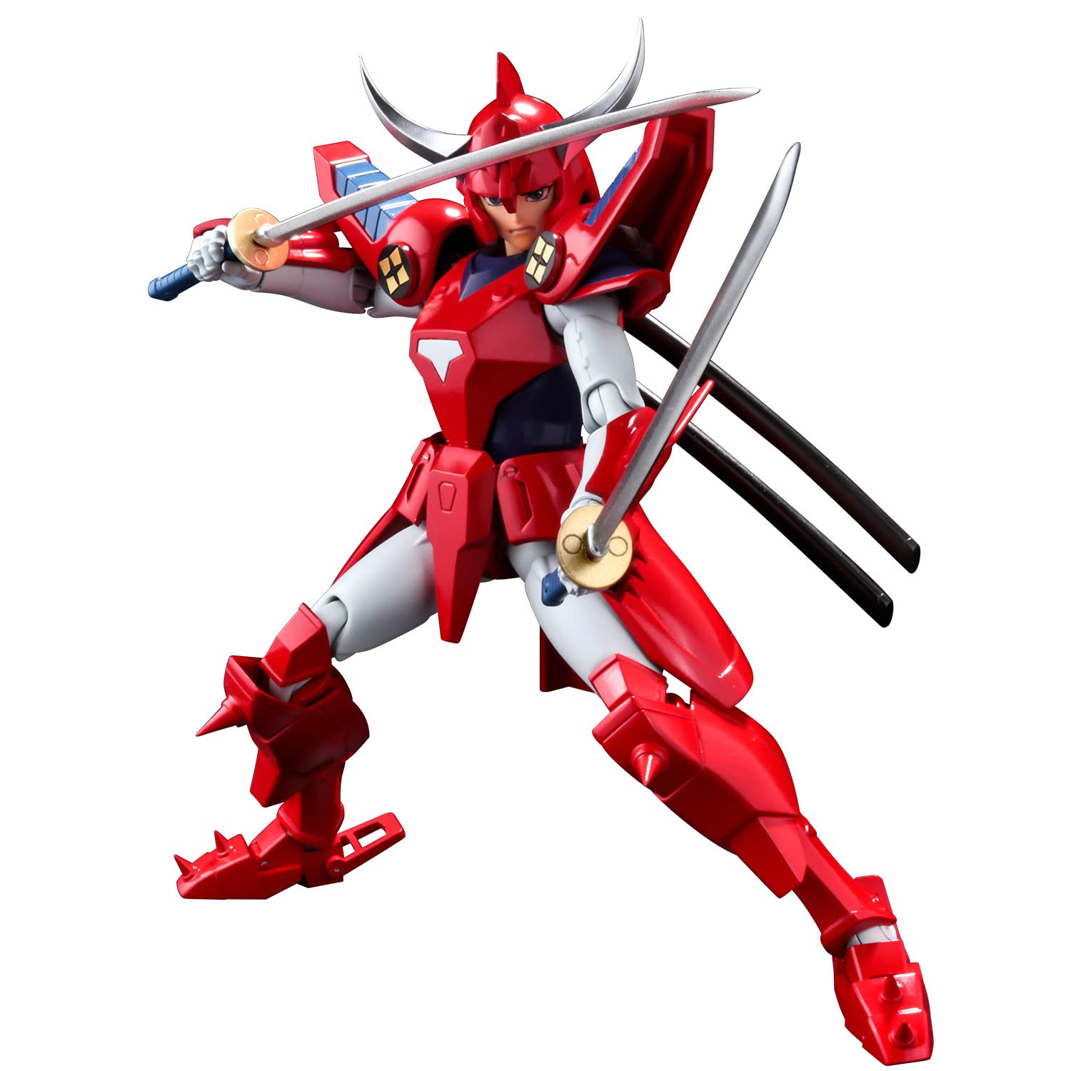 Chodan Movable Gaiden Samurai Trooper Rekka No Ryo (Resale) Non-Scale Abs Pvc Pre-Painted Action Figure 4571335887353- Japan Figure Store - #1 Bring To You The Best Japanese Goods