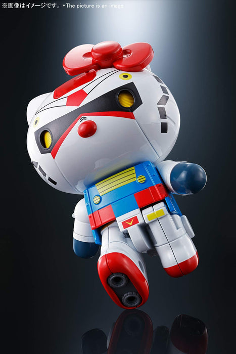 Chogokin Gundam Hello Kitty Die-Cast Abs-Painted Action Figure