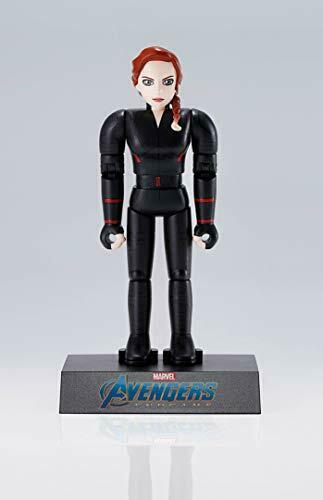 Chogokin Heroes Avengers Endgame Black Widow Figurine moulée sous pression Bandai
