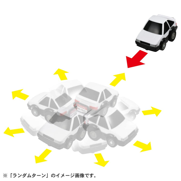 Takara Tomy Choro Q: E-04 Toyota Corolla Levin (Ae86) First Time Bonus Choro Q Coin - Japanese Toy