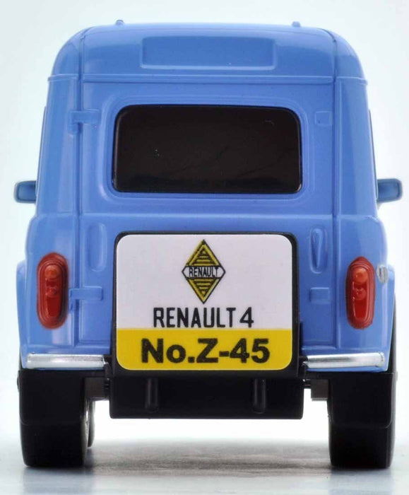 TOMYTEC Z-45A Choro Q Zero Renault 4 Fourgonette Bleu Clair