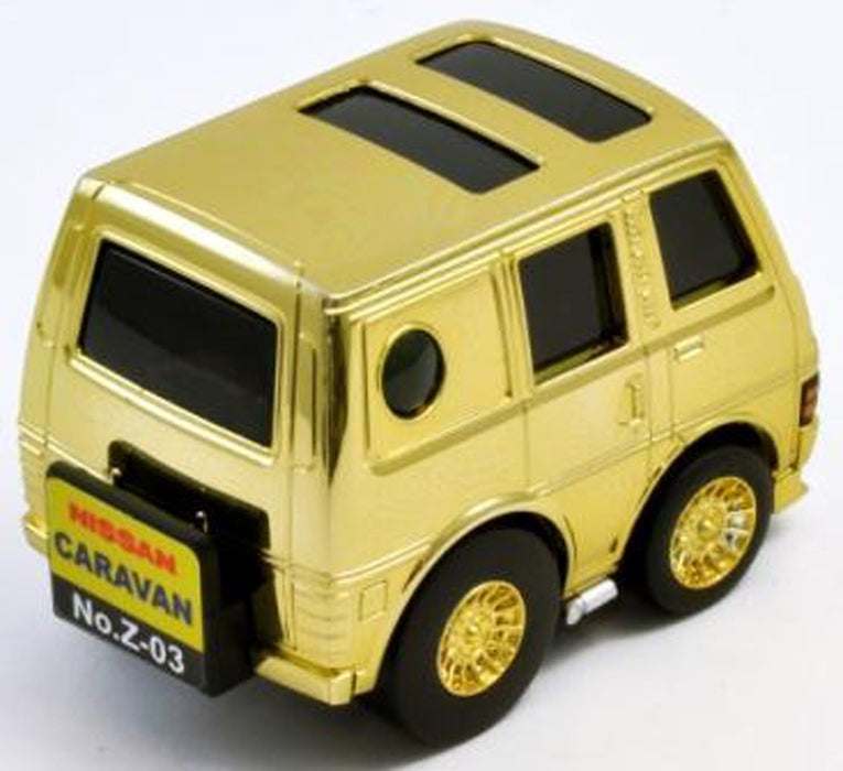 Tomytec Choroq Zero Z-03F Gold Nissan Caravan Modellauto