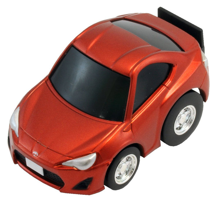 Tomytec Choroq Zero Z-11D Toyota 86 Toy Car in Vibrant Orange