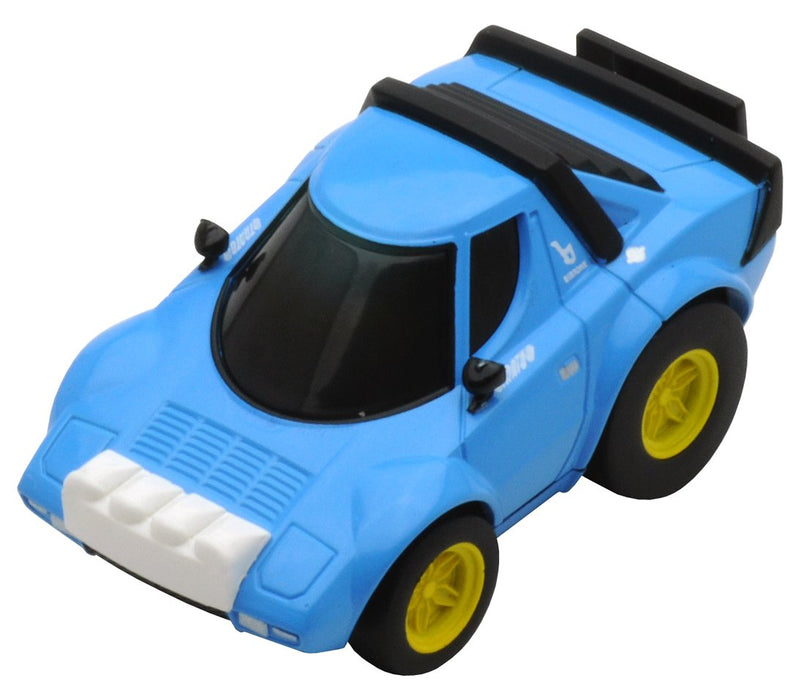 Tomytec Choroq Zero Z-28C Lancia Stratos, blaues Sammlerspielzeugauto