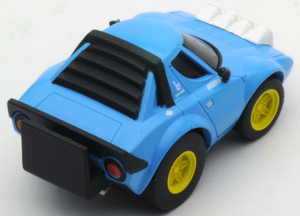 Tomytec Choroq Zero Z-28C Lancia Stratos, blaues Sammlerspielzeugauto
