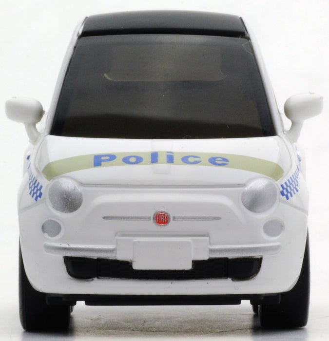 Tomytec Choroq Zero Z-29C Fiat 500C - Premium Detail Police Car Model